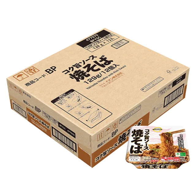 コク旨ソース焼そば<ケース> 129g×12個