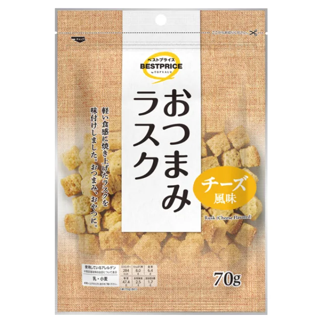 おつまみラスク チーズ風味 70g