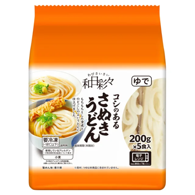 わびさいさい さぬきうどん 1000g(200g×5袋)