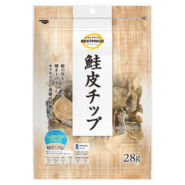 鮭かわチップ 28g