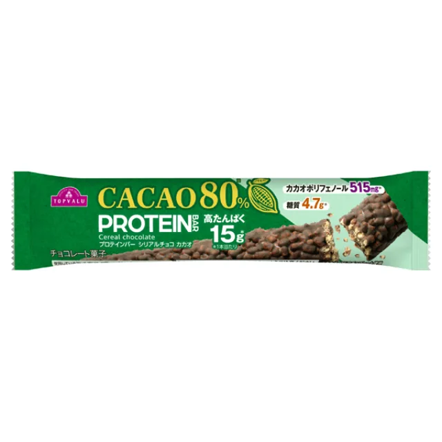プロテインバー シリアルチョコカカオ80% 1本