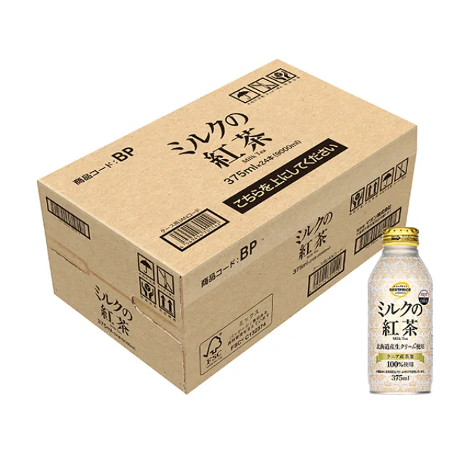 ミルクの紅茶(MS専用)<ケース> 375ml×24本(9000ml)