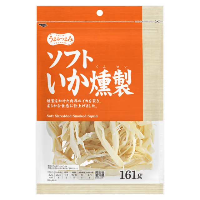 うまみつまみ ソフトいか燻製 161g