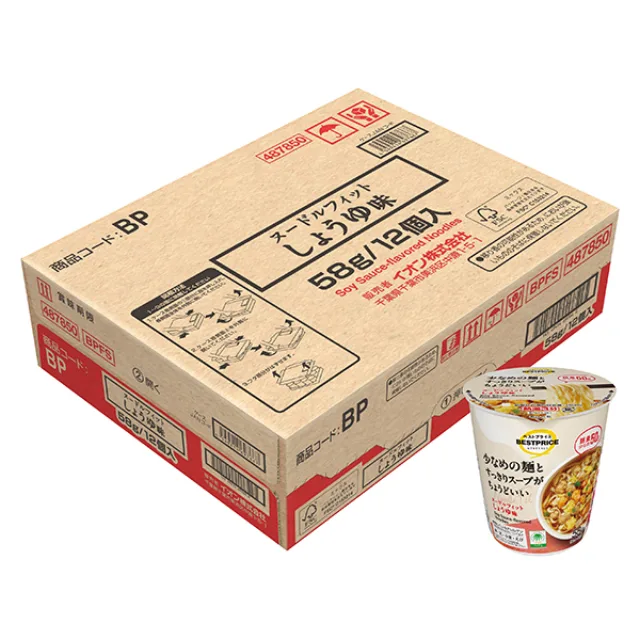 ヌードルフィット しょうゆ味<ケース> 58g/12個入