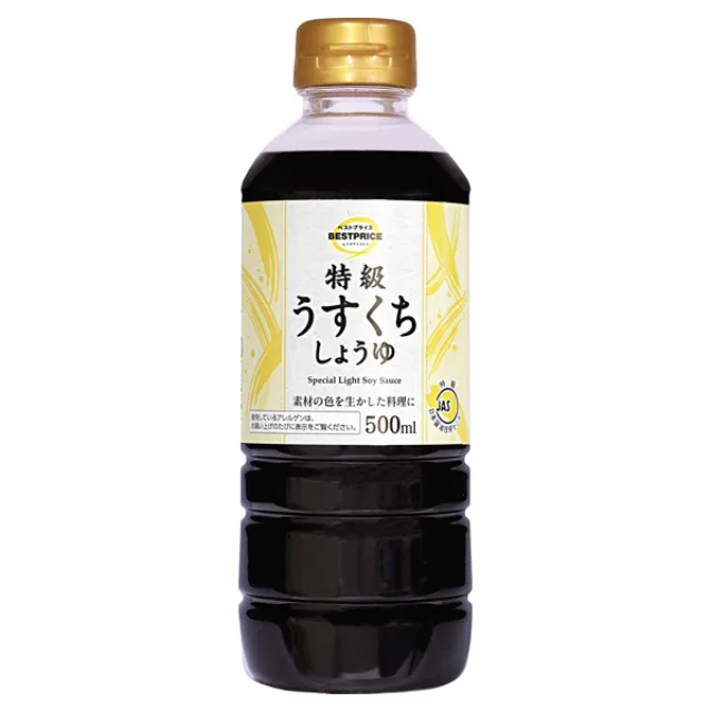 特級うすくちしょうゆ 500ml