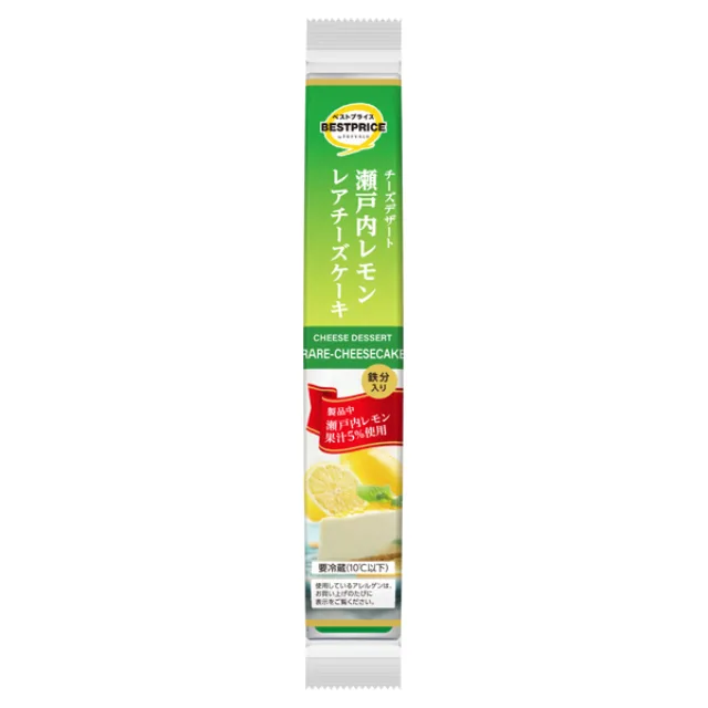 チーズデザート 瀬戸内レモンレアチーズケーキ 54g(4個入)