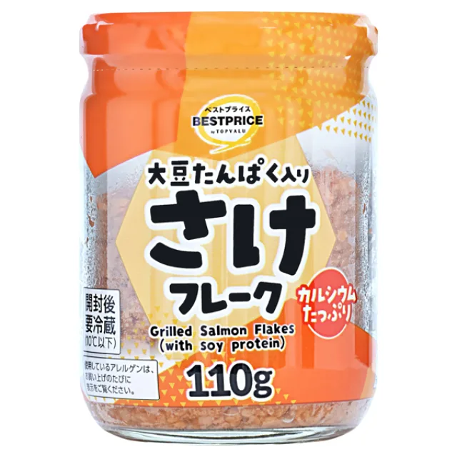 大豆たんぱく入りさけフレーク カルシウム入り 110g