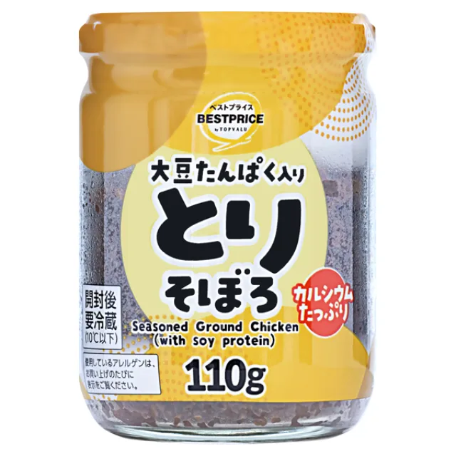大豆たんぱく入りとりそぼろ カルシウム入り 110g