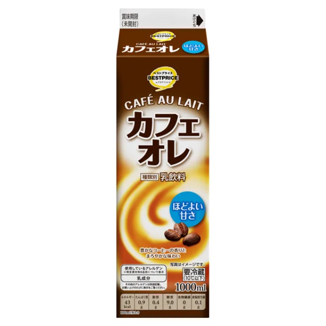 カフェオレ 1000ml