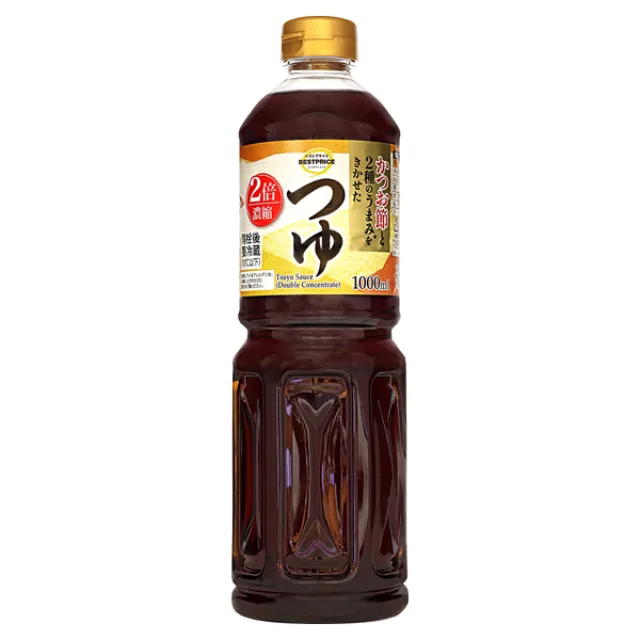 2倍濃縮つゆ(西) 1000ml
