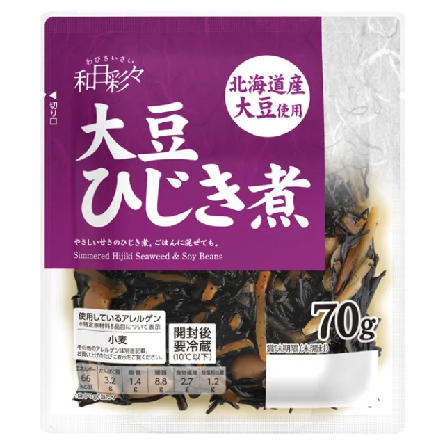 わびさいさい 大豆ひじき煮 70g