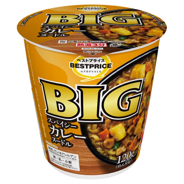 スパイシー カレーヌードルビッグ 120g