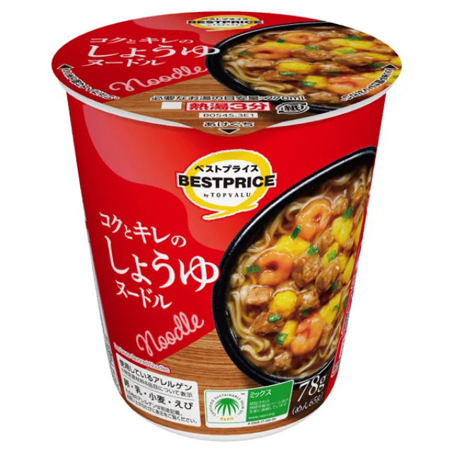 コクとキレのしょうゆヌードル 78g