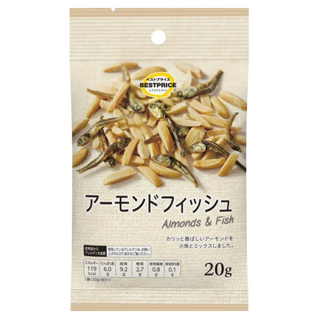 アーモンドフィッシュ(西日本) 20g