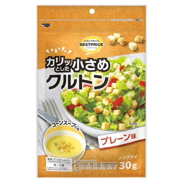 カリッとした小さめクルトン プレーン味 30g