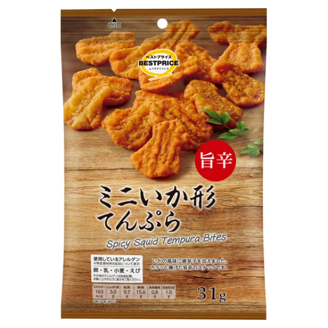 旨辛ミニいか形てんぷら 31g