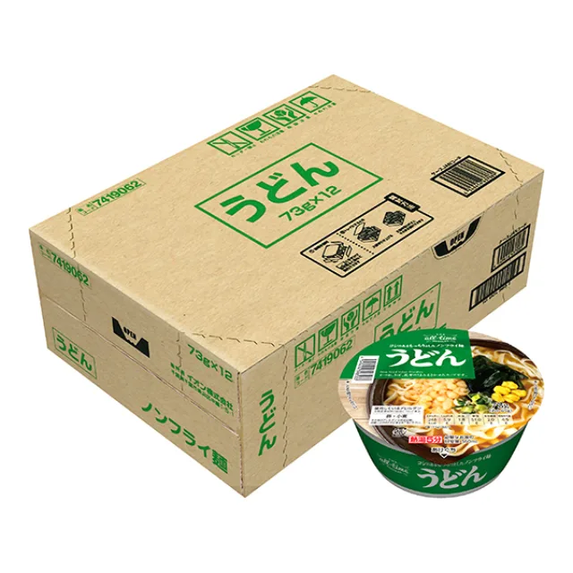 オールタイムヌードル うどん<ケース> 73g×12