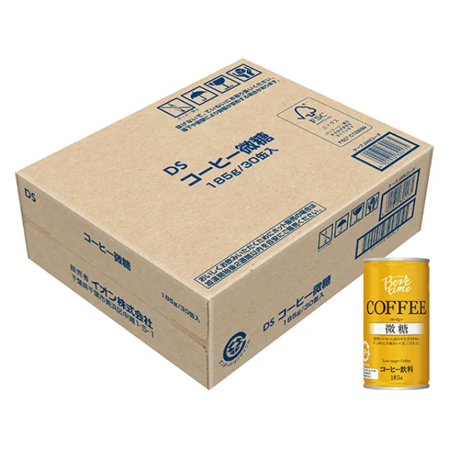 ビバタイムコーヒー微糖<ケース> 185g×30本