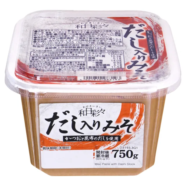 わびさいさいだし入り味噌 750g