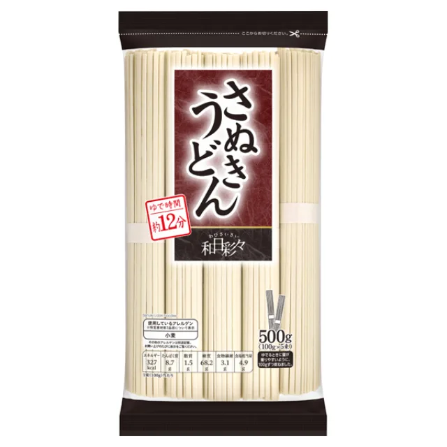 わびさいさいさぬきうどん 100g×5束