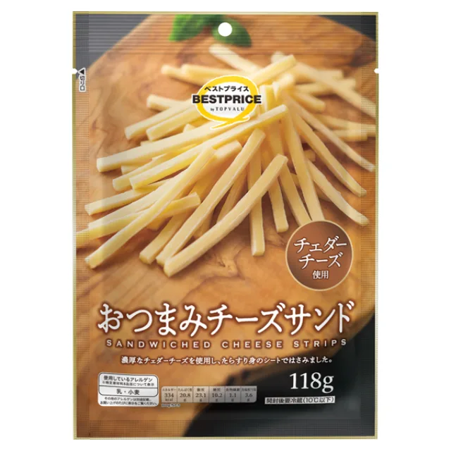 おつまみチーズサンド 118g