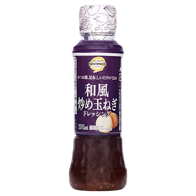 和風炒めたまねぎドレッシング 190ml