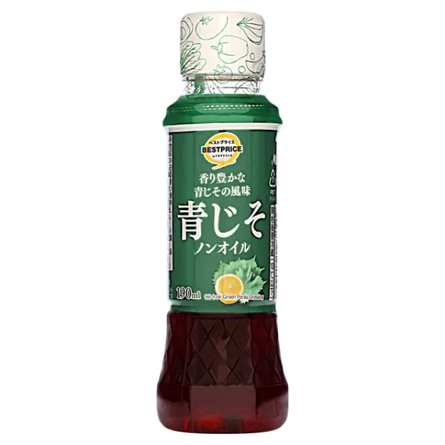 青じそノンオイルドレッシング 190ml