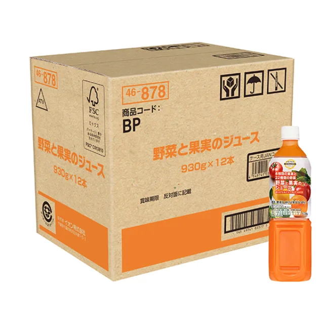 4種類の果実と22種類の野菜野菜と果実のジュース <ケース> 930g×12本
