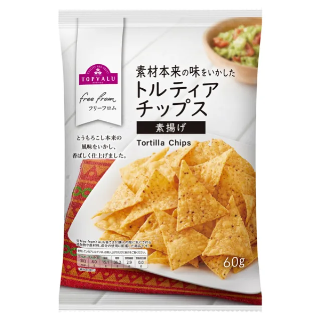 フリーフロム 素揚げトルティアチップス 60g