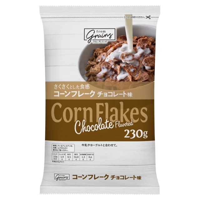 フロムグレインズコーンフレーク チョコレート味 230g