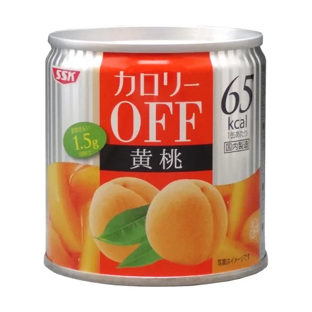 カロリーOFF 黄桃 185g