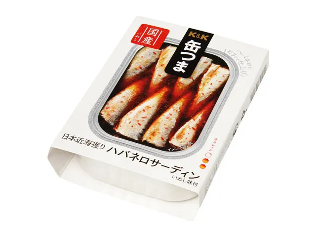 日本近海獲り ハバネロサーディン 105g