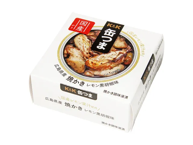 広島県産 焼かきレモン黒胡椒味 70g