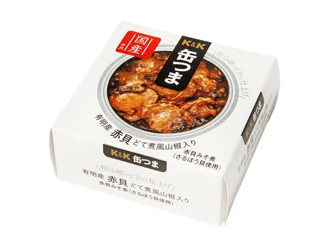 有明産 赤貝どて煮風 山椒入り 70g