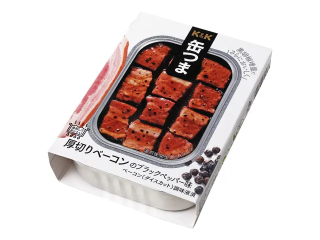 厚切りベーコンのブラックペッパー味 105g