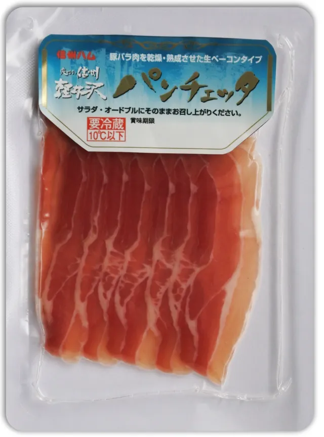 爽やか信州軽井沢　パンチェッタスライス ３０g
