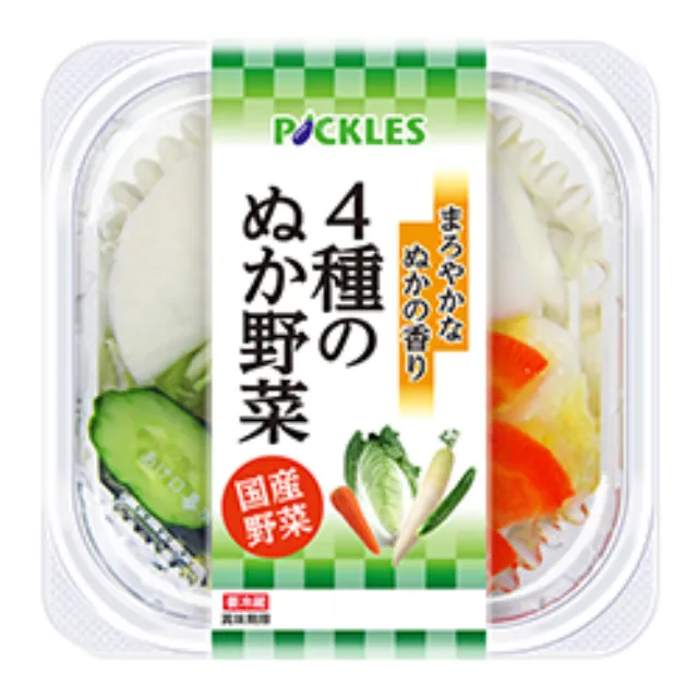 4種のぬか野菜 180g