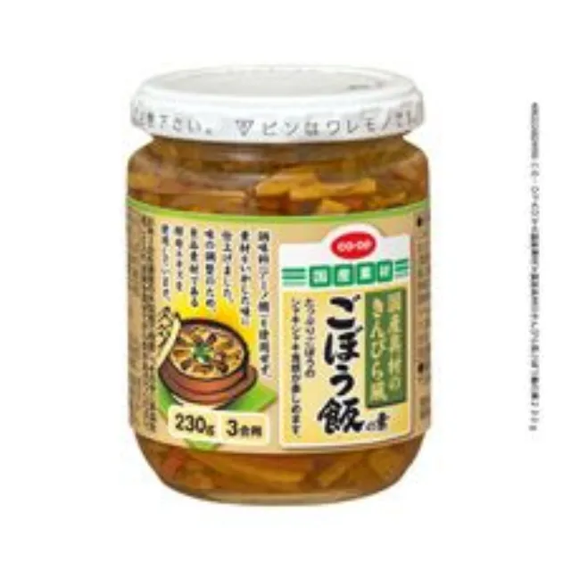 国産具材のきんぴら風ごぼう飯の素３合用 ２３０ｇ