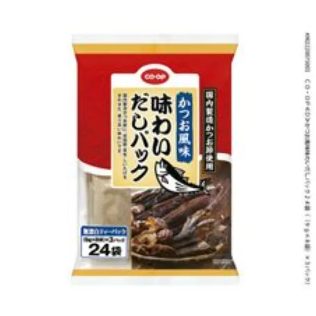 かつお風味味わいだしパック２４袋（（ ９ｇ×８袋）×３パック）