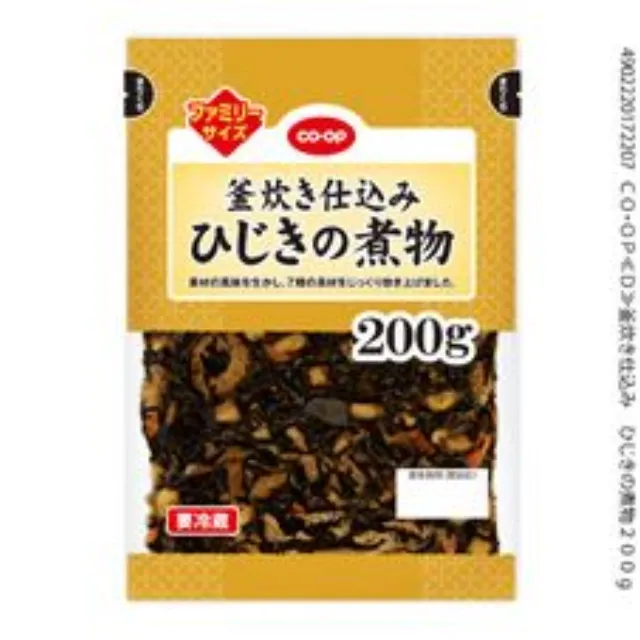 釜炊き仕込み　ひじきの煮物 ２００ｇ