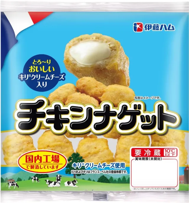 キリクリームチーズ入りチキンナゲット 140ｇ