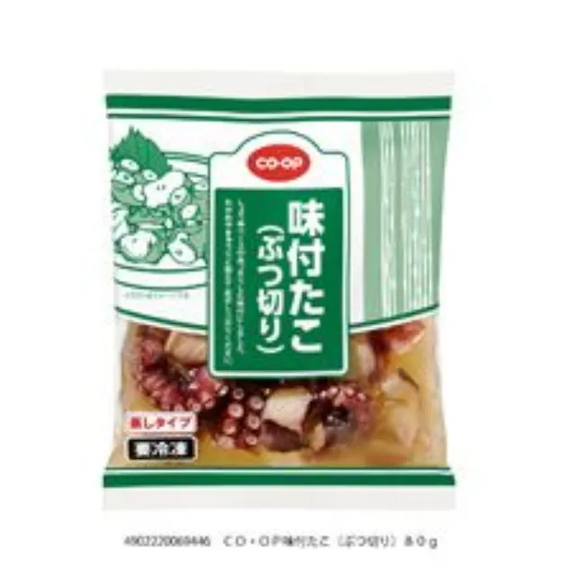 味付たこ（ぶつ切り） ６０ｇ