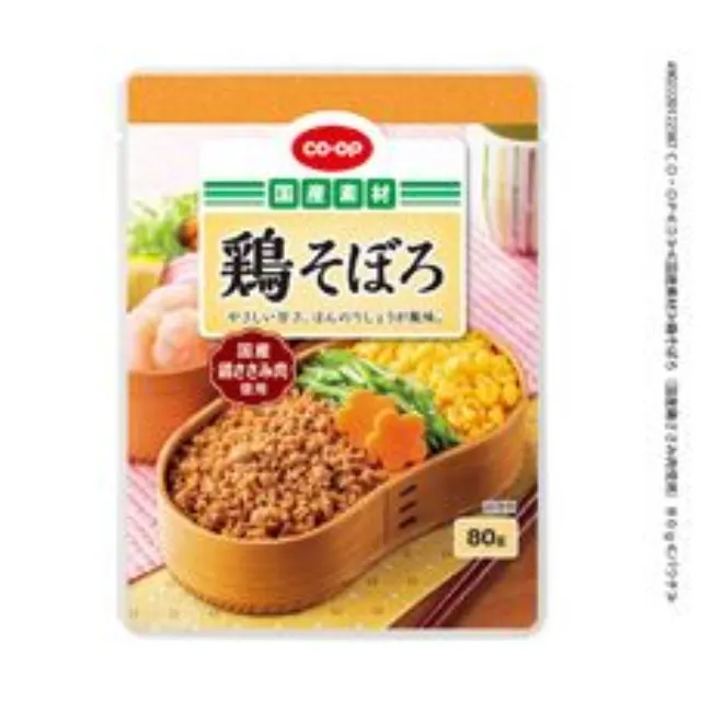 鶏そぼろ（国産鶏ささみ肉使用） ８０ｇ
