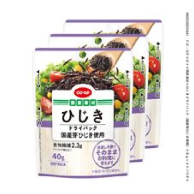 ひじきドライパック（国産芽ひじき使用） ４０ｇ×３