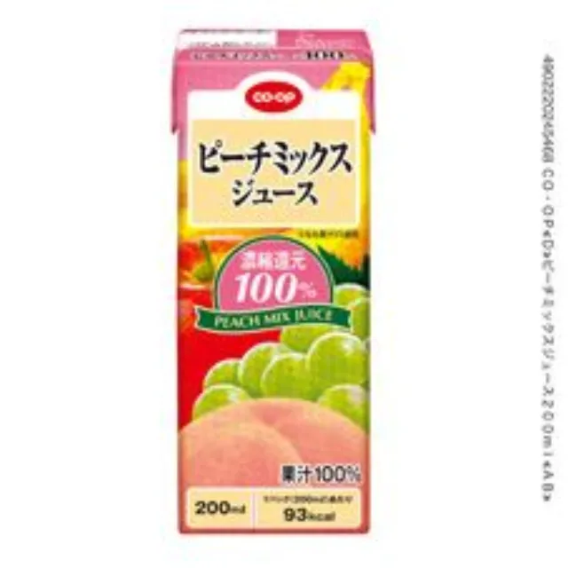 ピーチミックスジュース ２００ｍｌ