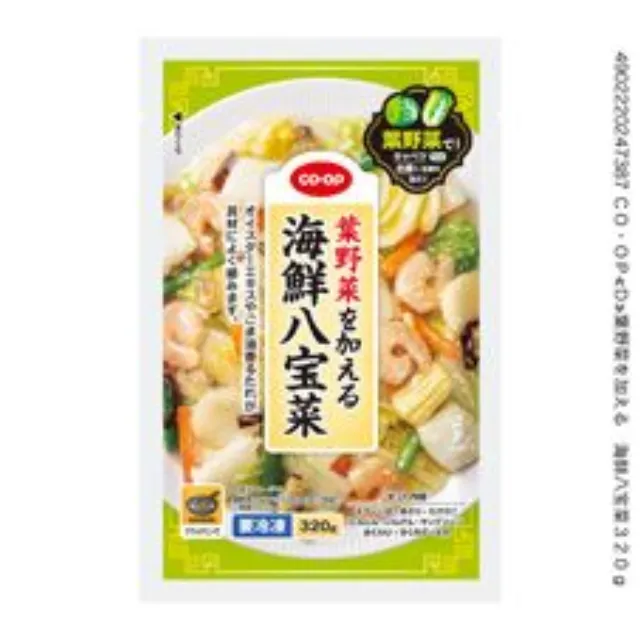葉野菜を加える　海鮮八宝菜 ３２０ｇ