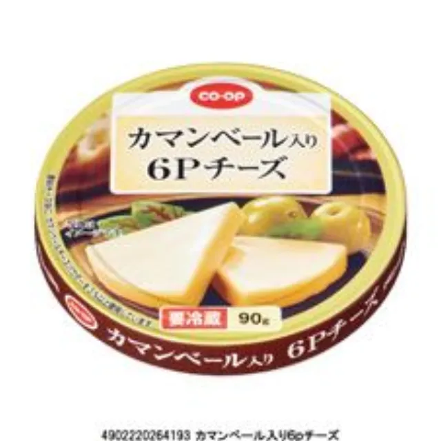 カマンベール入り６Ｐチーズ ９０ｇ
