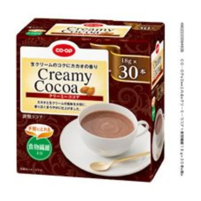 ＣｒｅａｍｙＣｏｃｏａ（クリーミーココア）（食物繊維） ３０本