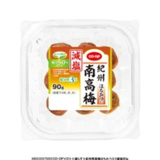 紀州南高梅はちみつ入り減塩 ９０ｇ