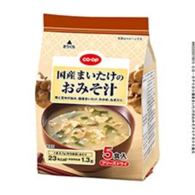 国産まいたけのおみそ汁 ５食入